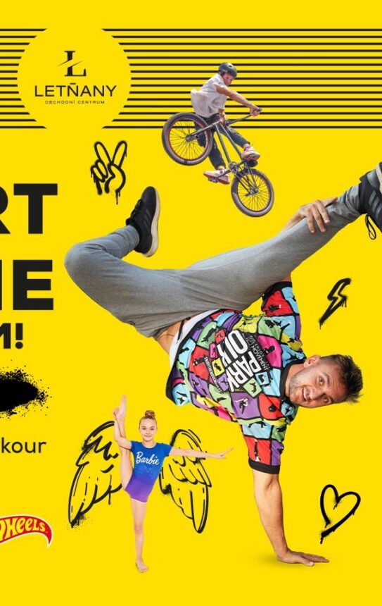 Sportmánie s Tarym v OC Letňany